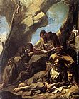 Three Capuchin Friars Meditating in their Hermitage by Alessandro Magnasco